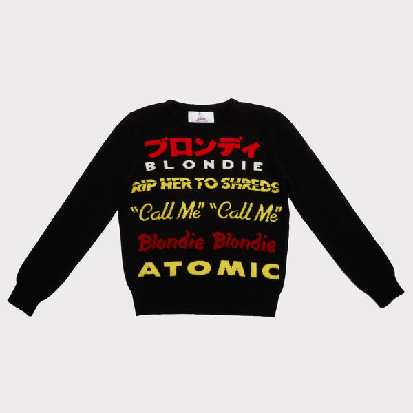 Blondie 50th Anniversary 'Rip Her To Shreds' Knit