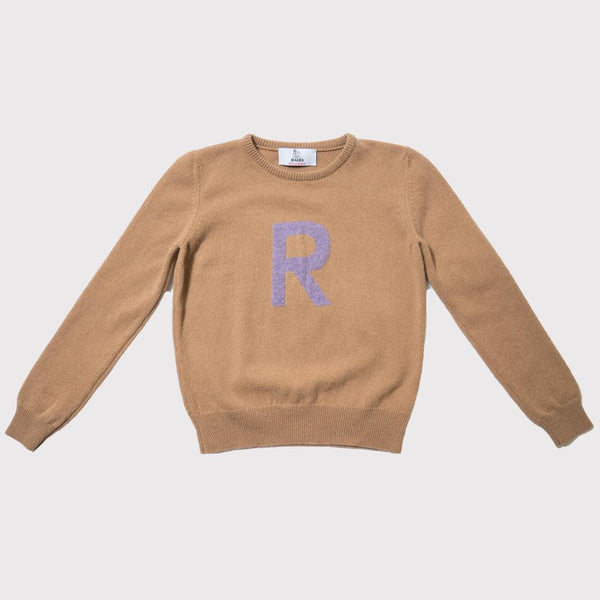 Alphabet jumper r knit hades