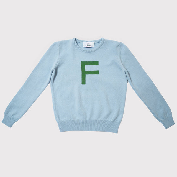 Alphabet F letter jumper