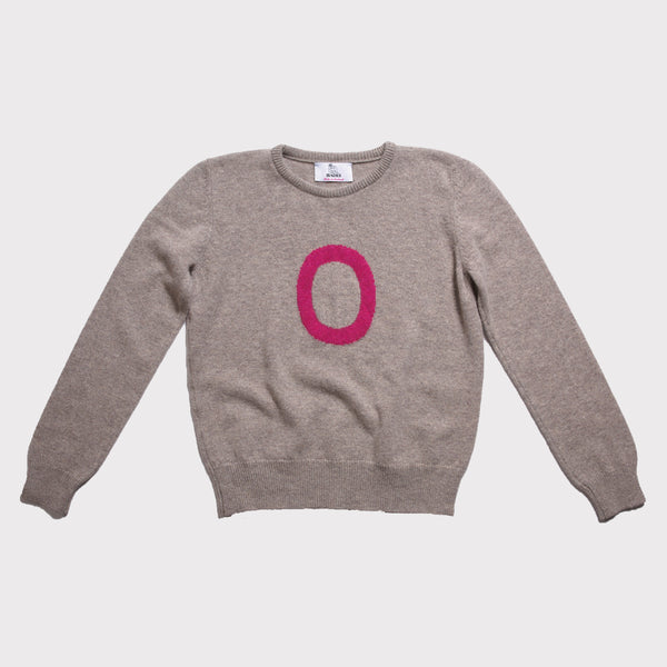 HADES Alphabet letter O jumper