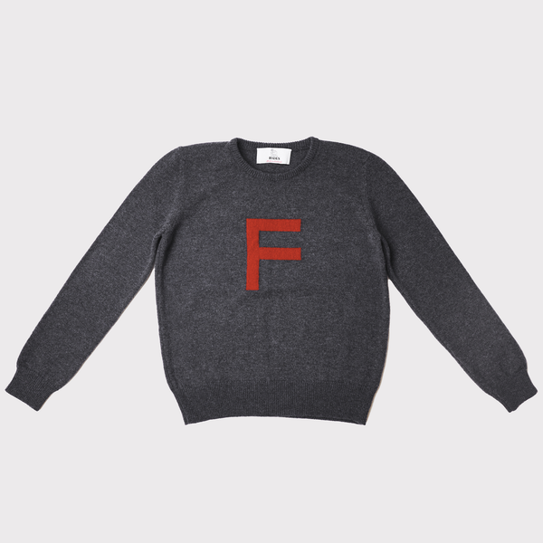 HADES Alphabet Letter F Jumper 