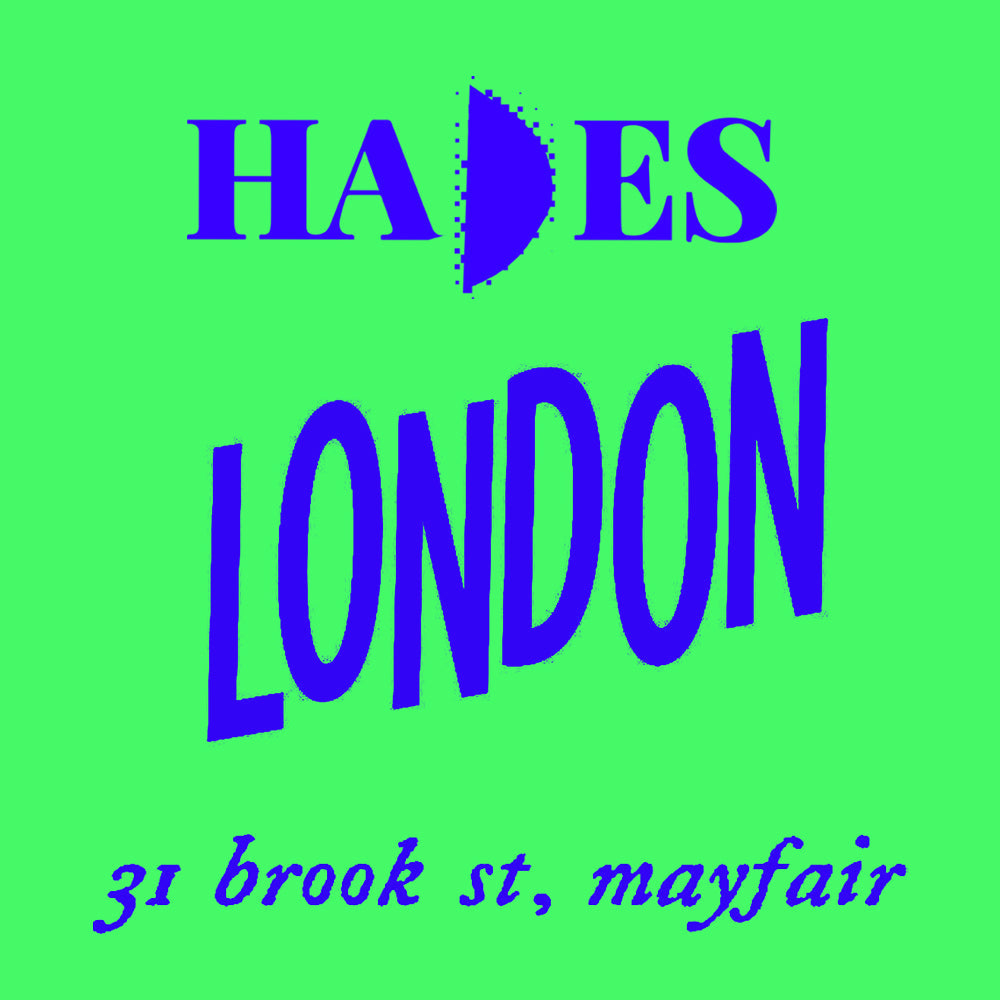 HADES London Pop Up Shop Poster