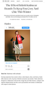 HADES Wool in Elle Magazine