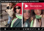 Emily Ratajkowski wearing HADES hooded scarf