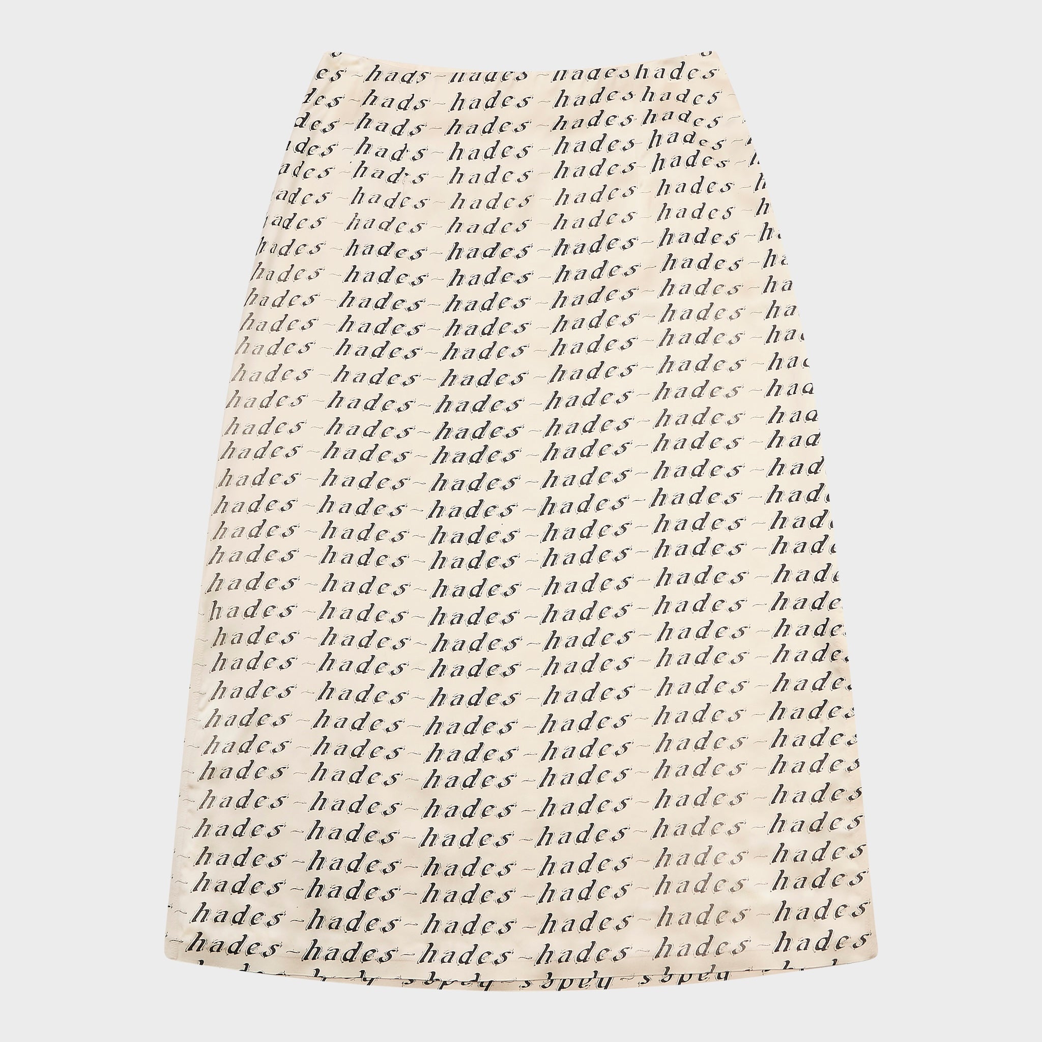 Front image of the HADES HADES HADES Skirt on a light grey background