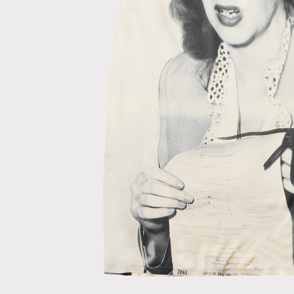 Detail shot of the Ordinary Happiness Skirt