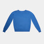 Image of the back of the 1967 Fleetwood Mac knit, laid flat against a light grey background.