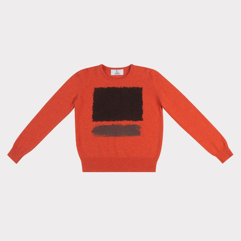 Front flatshot of The Gesture Knit from The Afternoon of Life Collection 