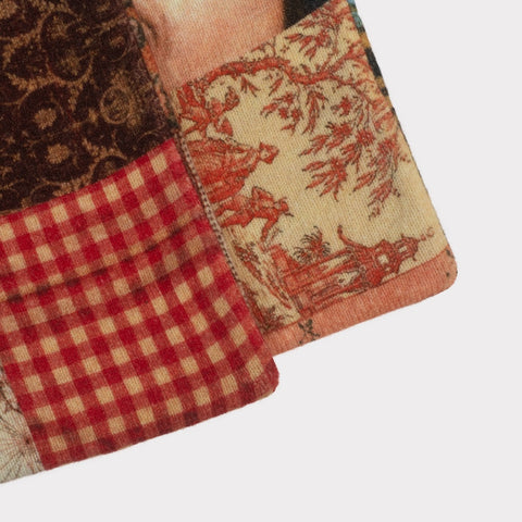 Detail image of the Patchwork scarf from the Afternoon of Life collection