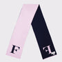 HADES Alphabet letter F scarf 