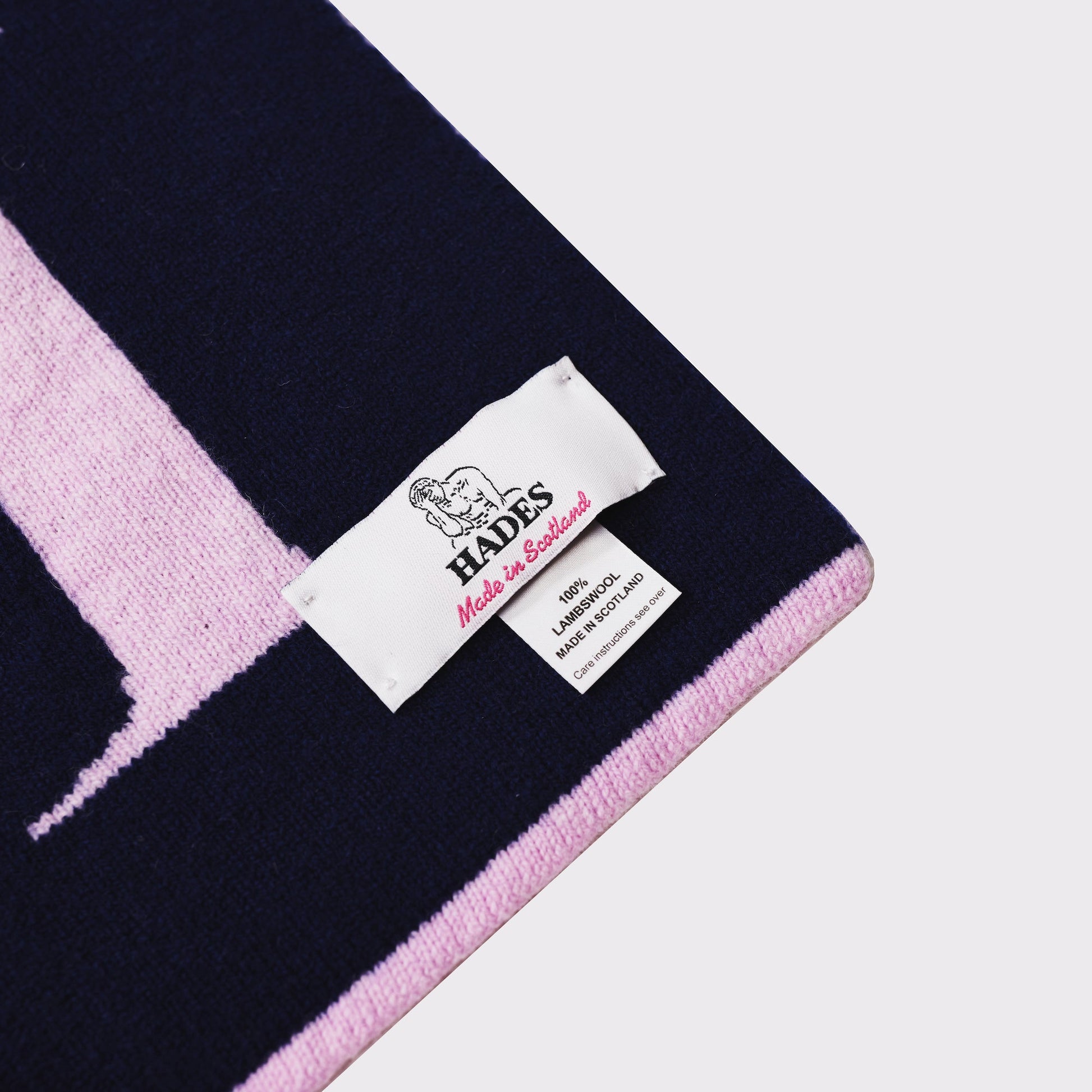 HADES Alphabet letter F scarf 