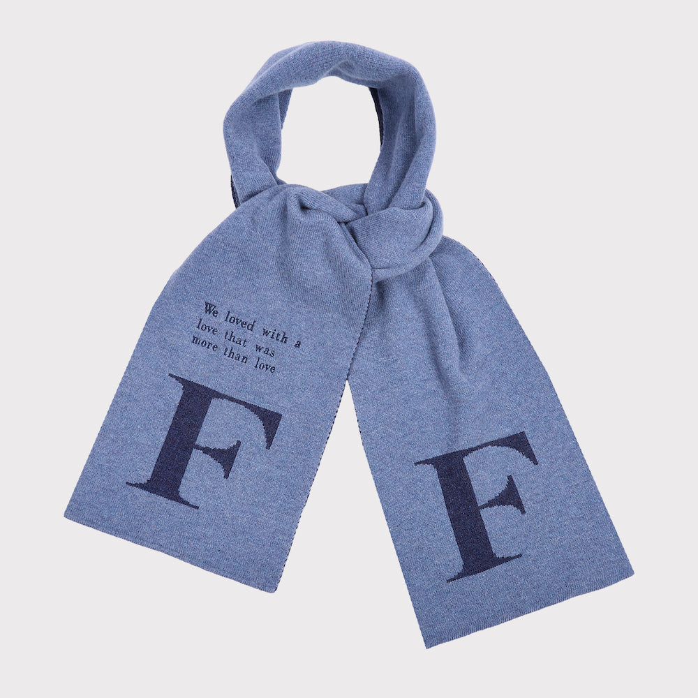 Alphabet E Scarf