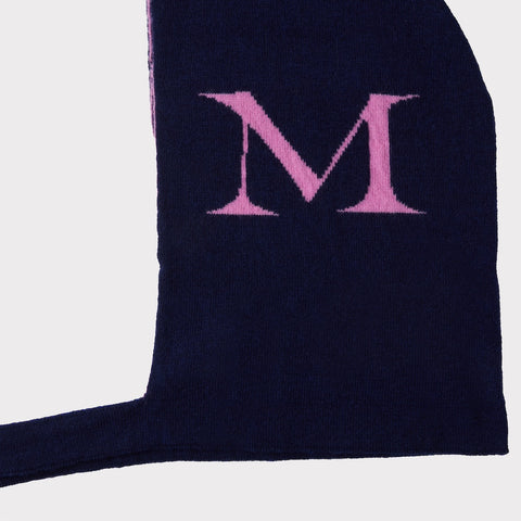 HADES Alphabet letter M hood flatshot detail 