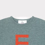 HADES caspian jumper with a red letter 'E'  necklabel