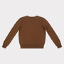 HADES brown jumper with a red letter 'H'  back
