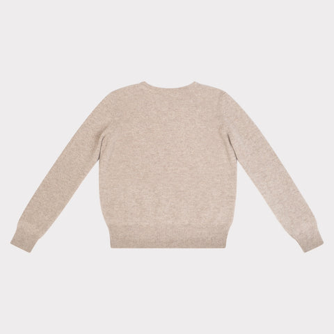 HADES beige sweater with a red letter 'Z' back