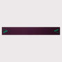 Flat image of the back of the 'A' scarf flat