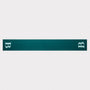 Flat image of the back of the 'B' scarf.