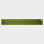 Flat image of the front of the 'C' scarf.
