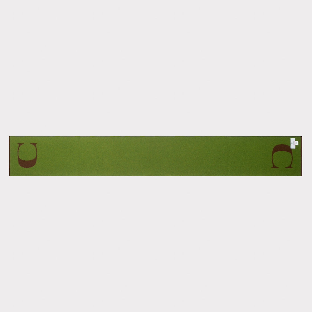 Flat image of the front of the 'C' scarf.
