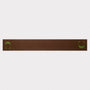 Flat image of the back of the 'C' scarf.