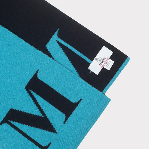 HADES Alphabet letter M scarf detail