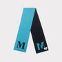 HADES Alphabet letter M scarf folded