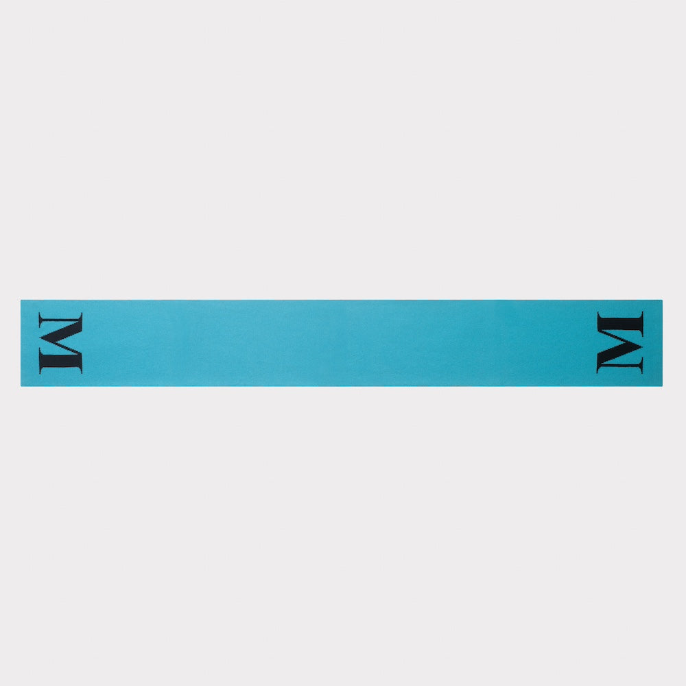 HADES Alphabet letter M scarf flatlay