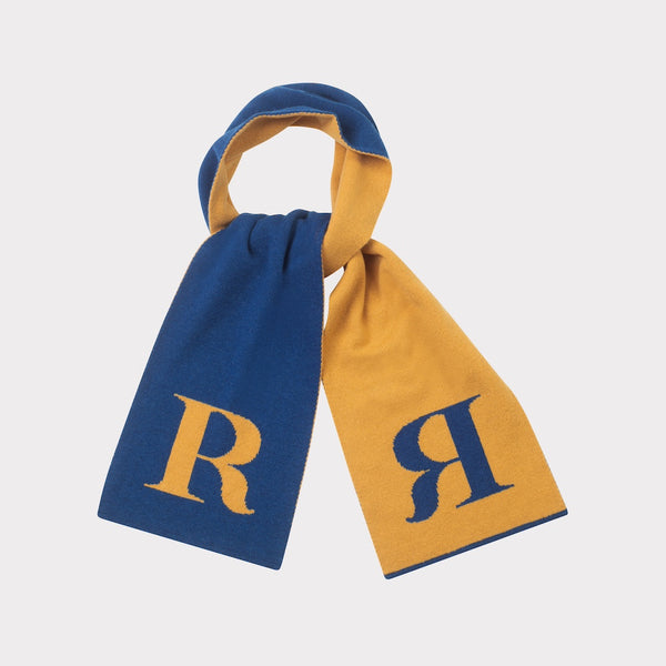 HADES Persian blue and orange R scarf