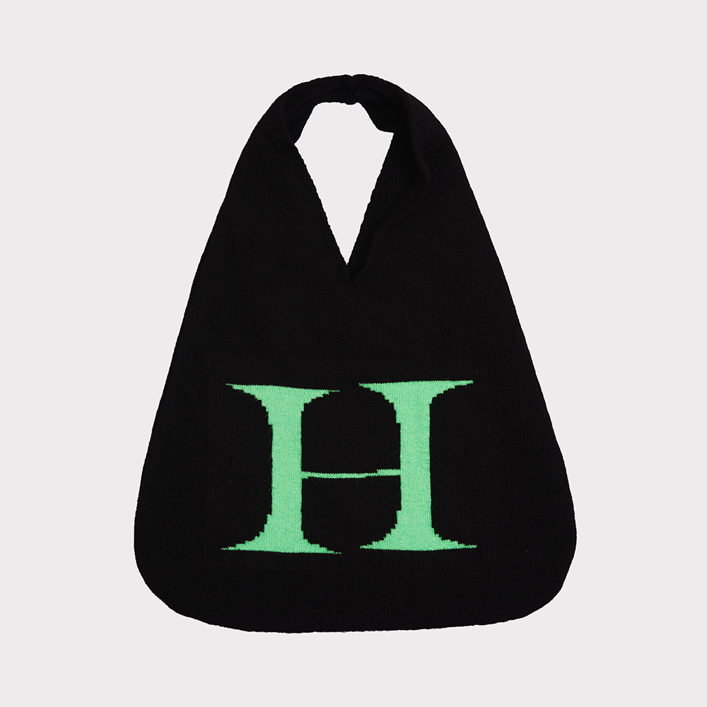 HADES Wool Letter H bag Front