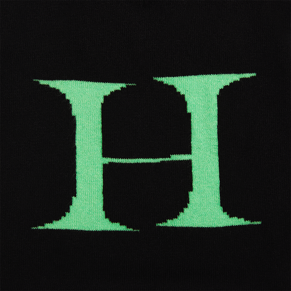 HADES Wool letter H detail shot