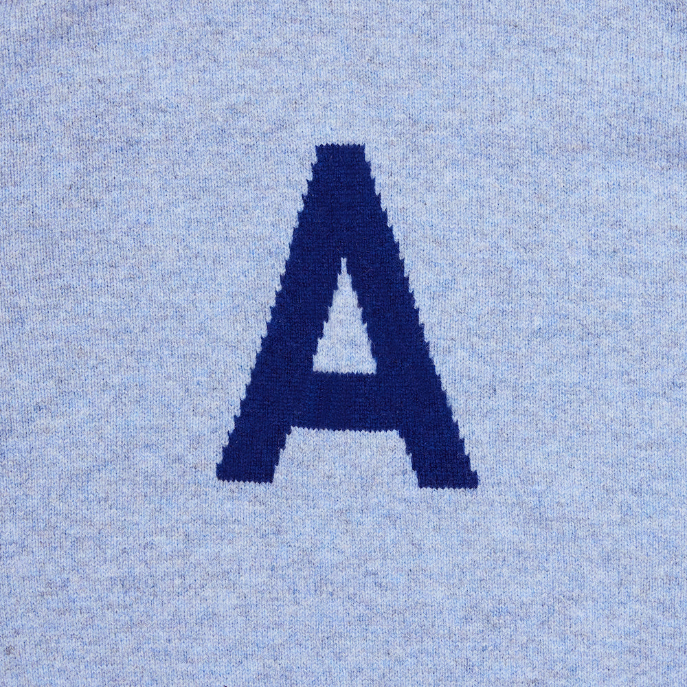 Alphabet A Knit