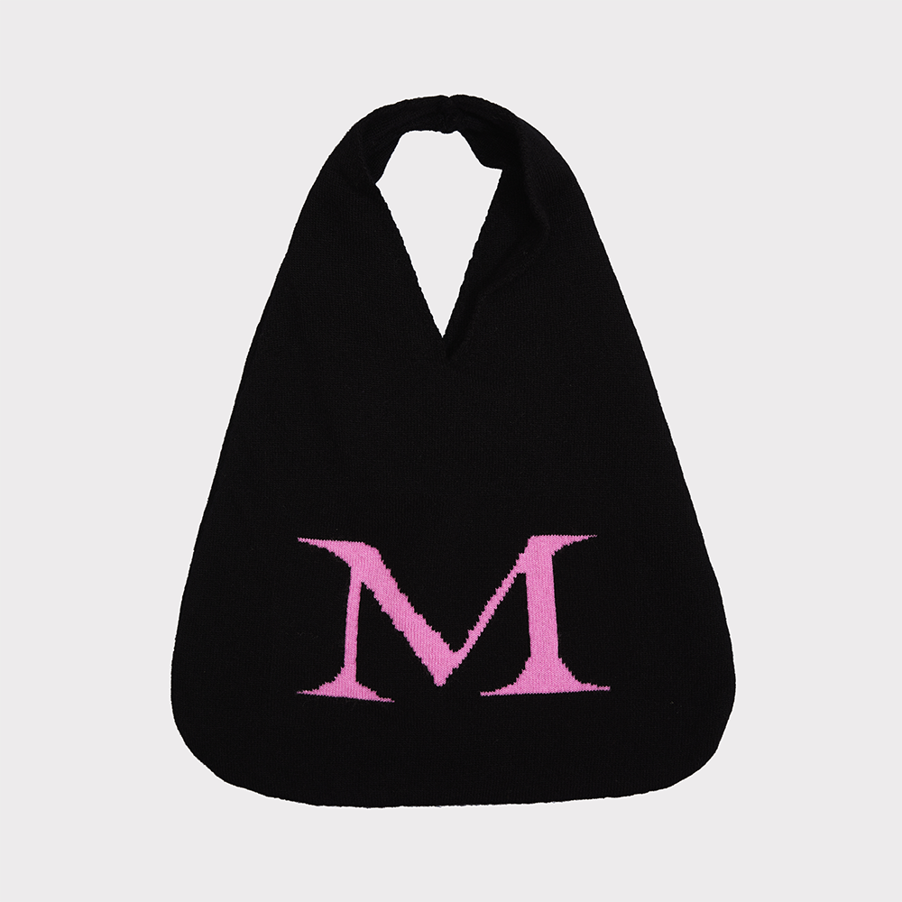 HADES Wool Letter M bag Front