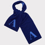 Letter scarf A folded