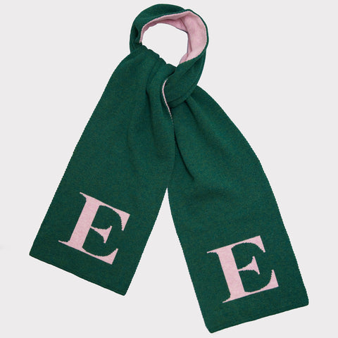 HADES letter E scarf