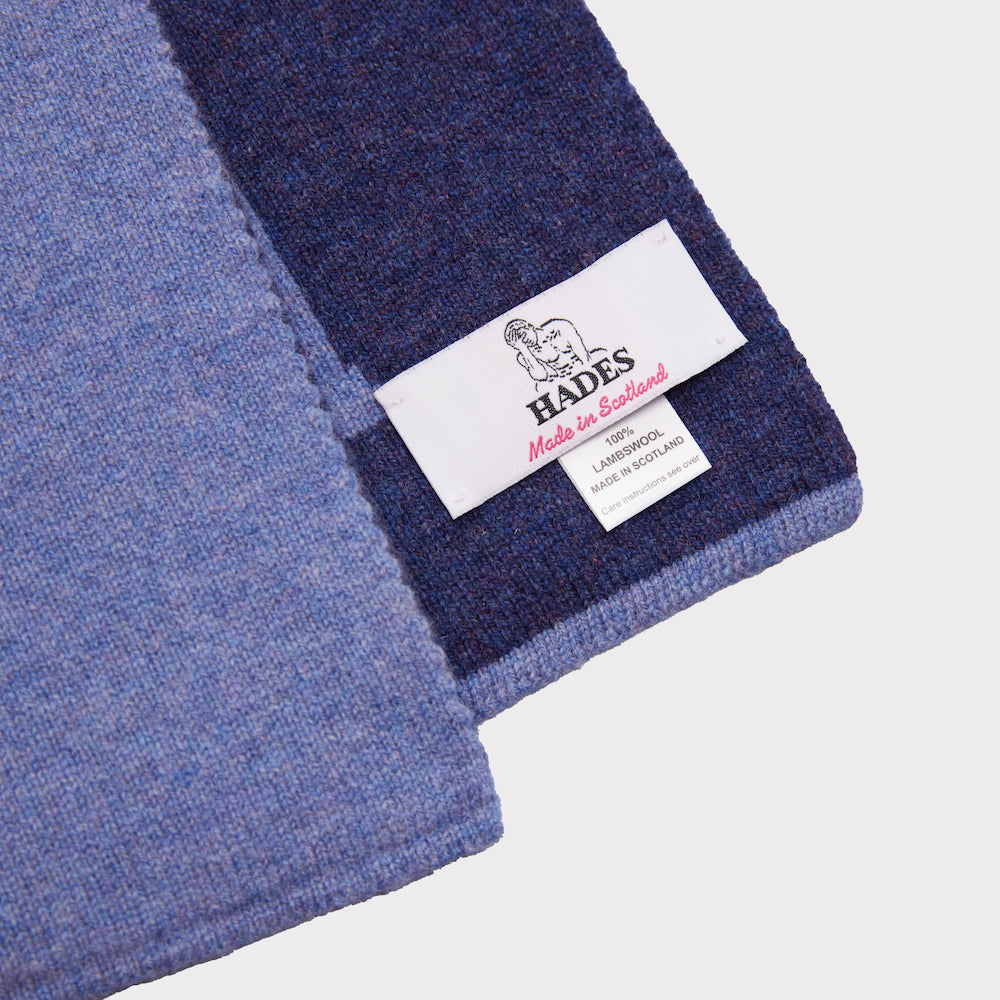 HADES letter F scarf