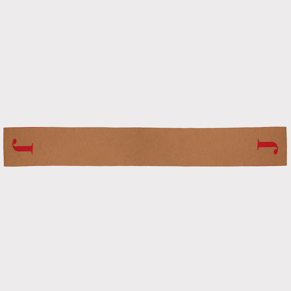 HADES letter J scarf