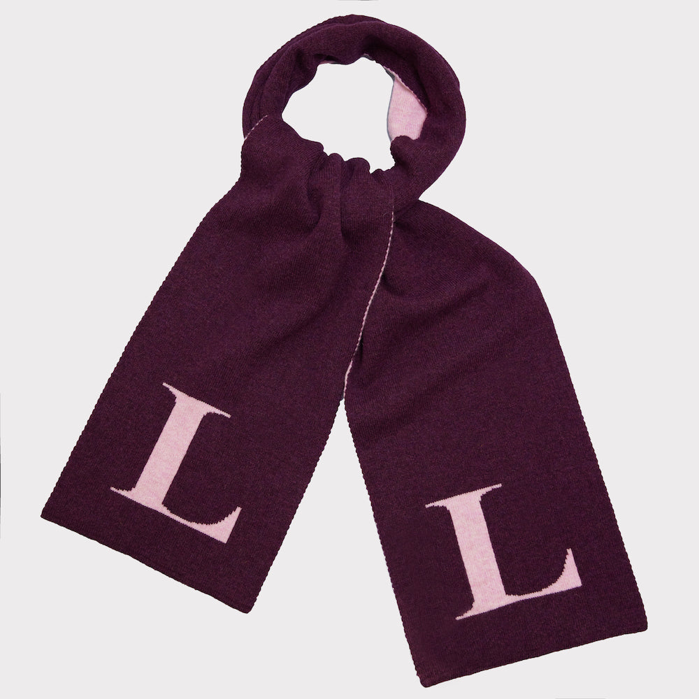 Alphabet L Scarf