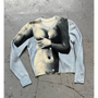 HADES Aphrodite Cardigan on studio floor