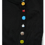 HADES Asymmetrical Cardigan v2 buttons up close