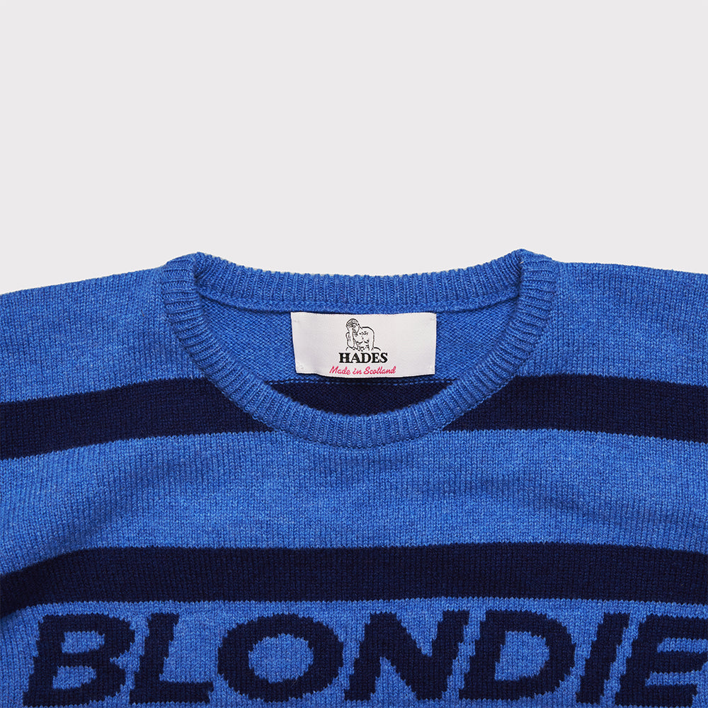 Blondie | Striped Knit | Blue