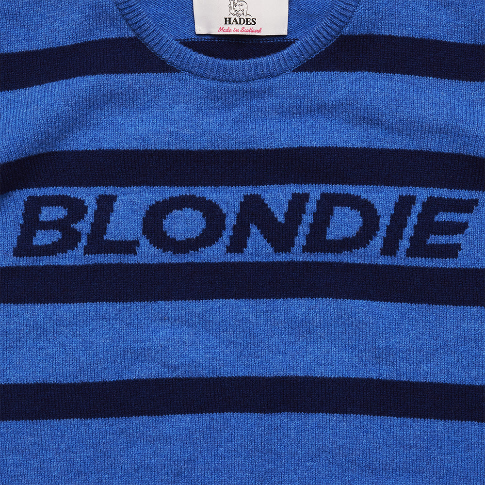 Blondie | Striped Knit | Blue