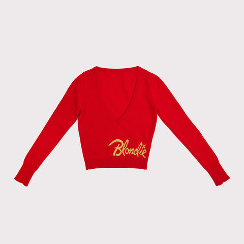 Front flat shot of the 'Debbie' knit 