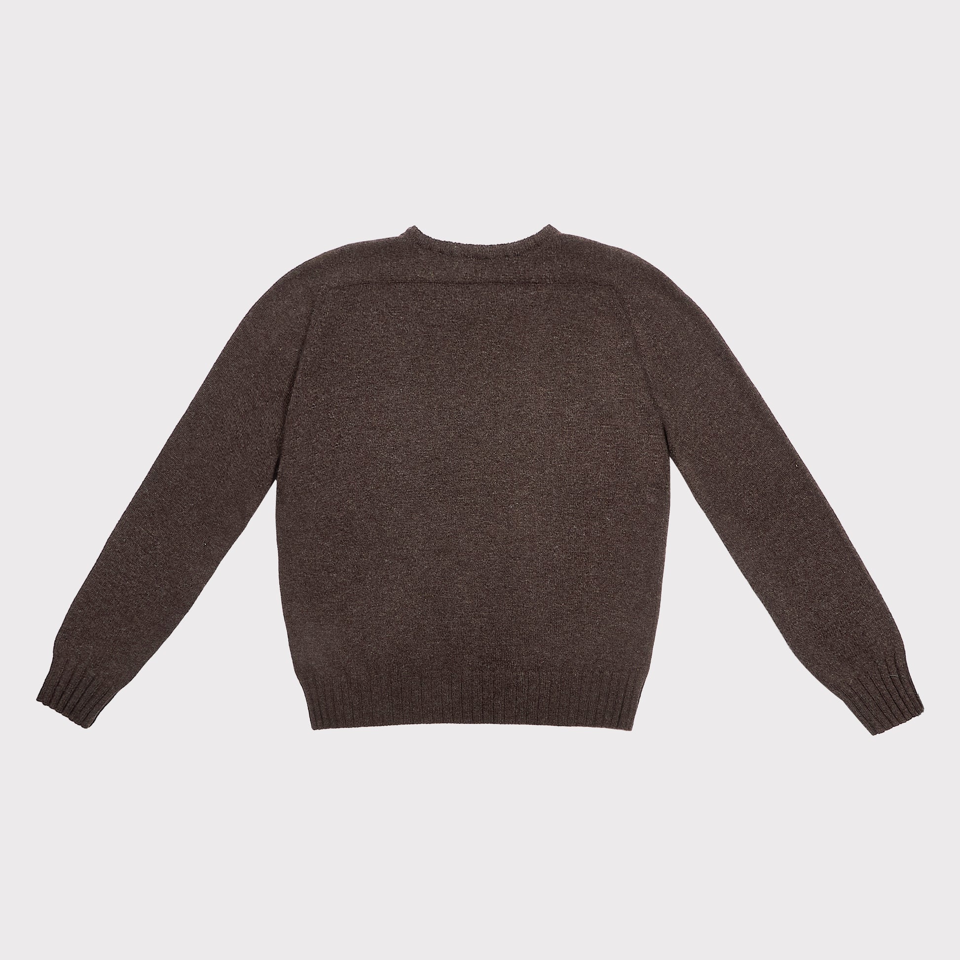 Flatshot of  back of Gesture knit