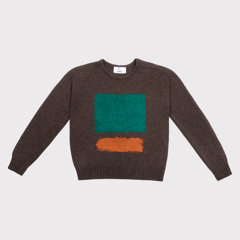 Flatshot of front of Gesture knit