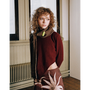 Model wearing HADES Beetle scarf