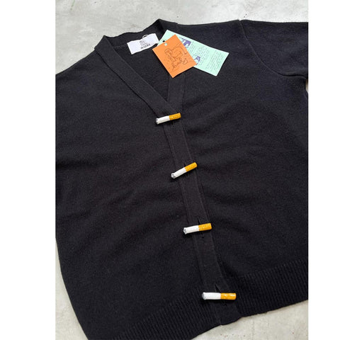 HADES Black Carrington with Cigarette Buttons 