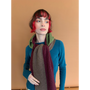 Model wearing Hades Hooded Scarf.