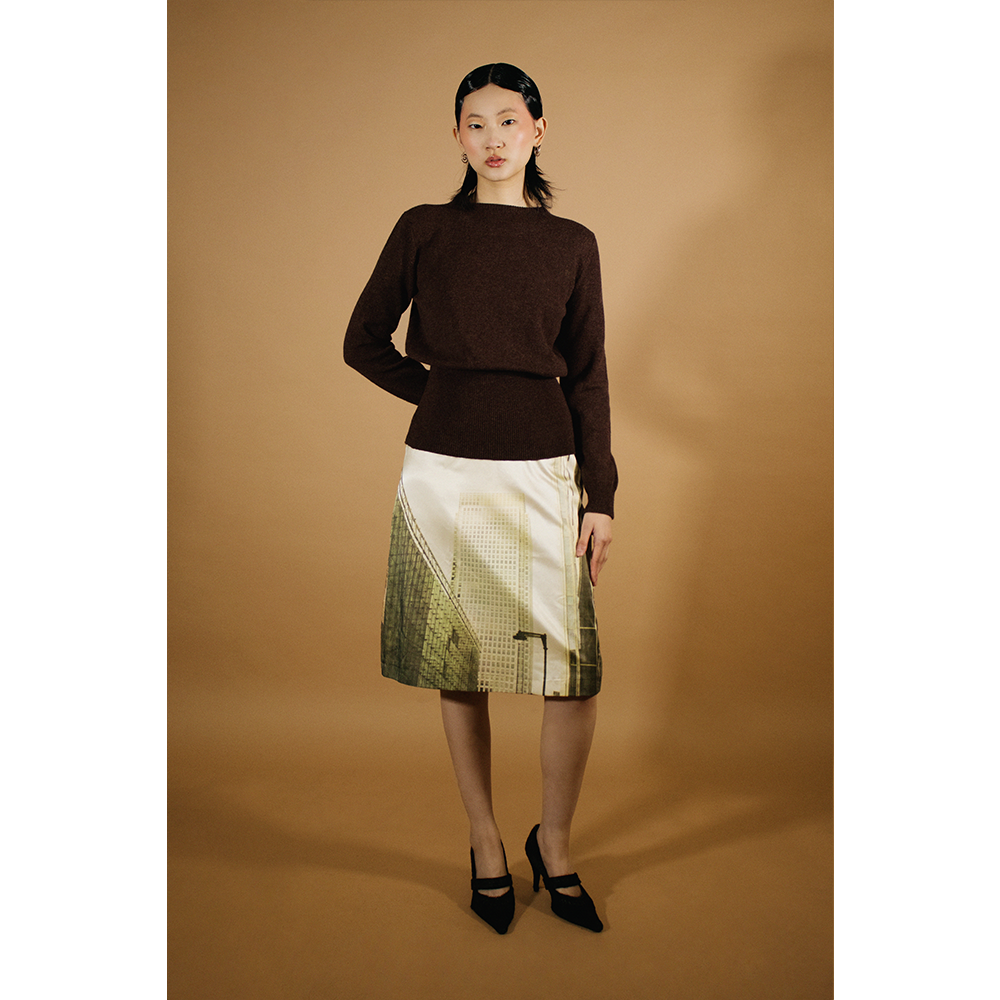 Metropolis A-line Skirt