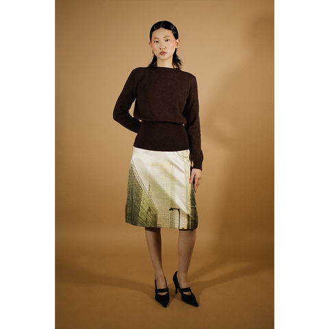 Metropolis A-line Skirt